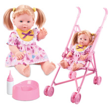 Mädchen Spielzeug Mode Puppe mit Trolley (h0318237)